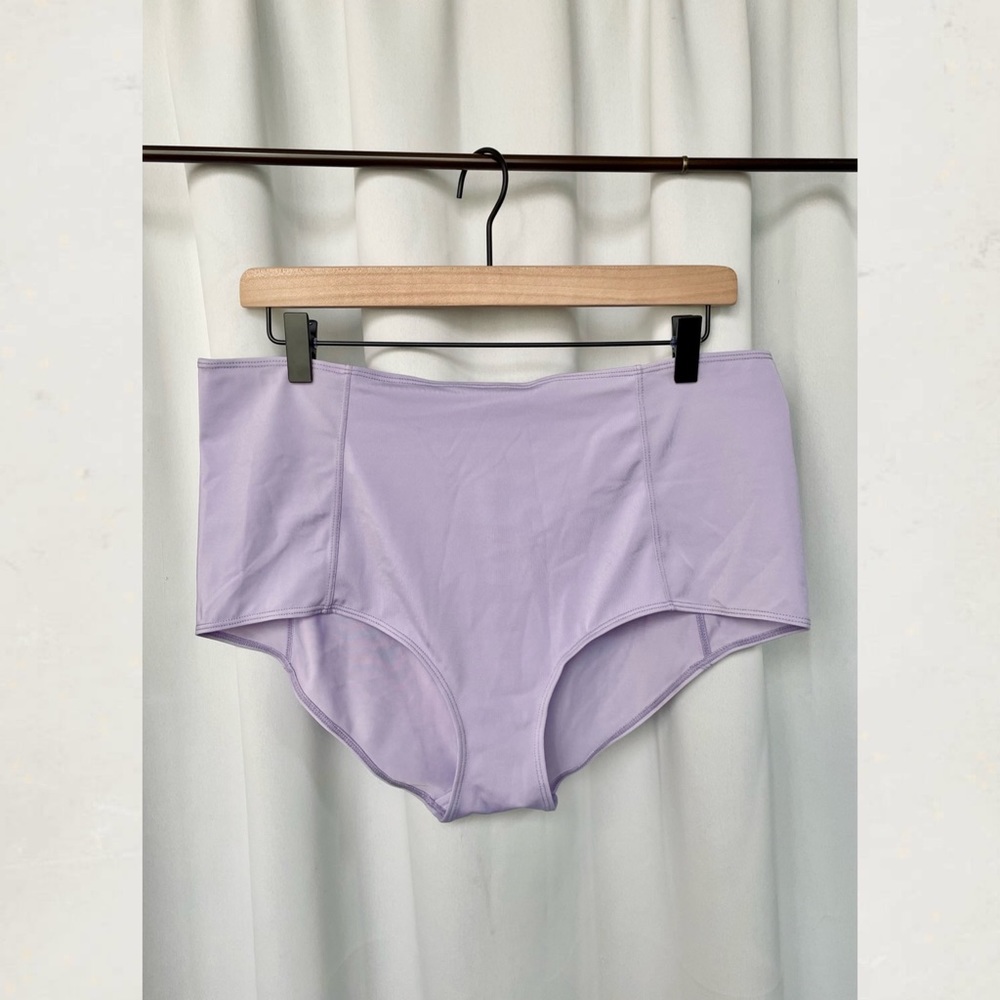 Monki Margie Recycled Polyester High Waist Bikini Bottom